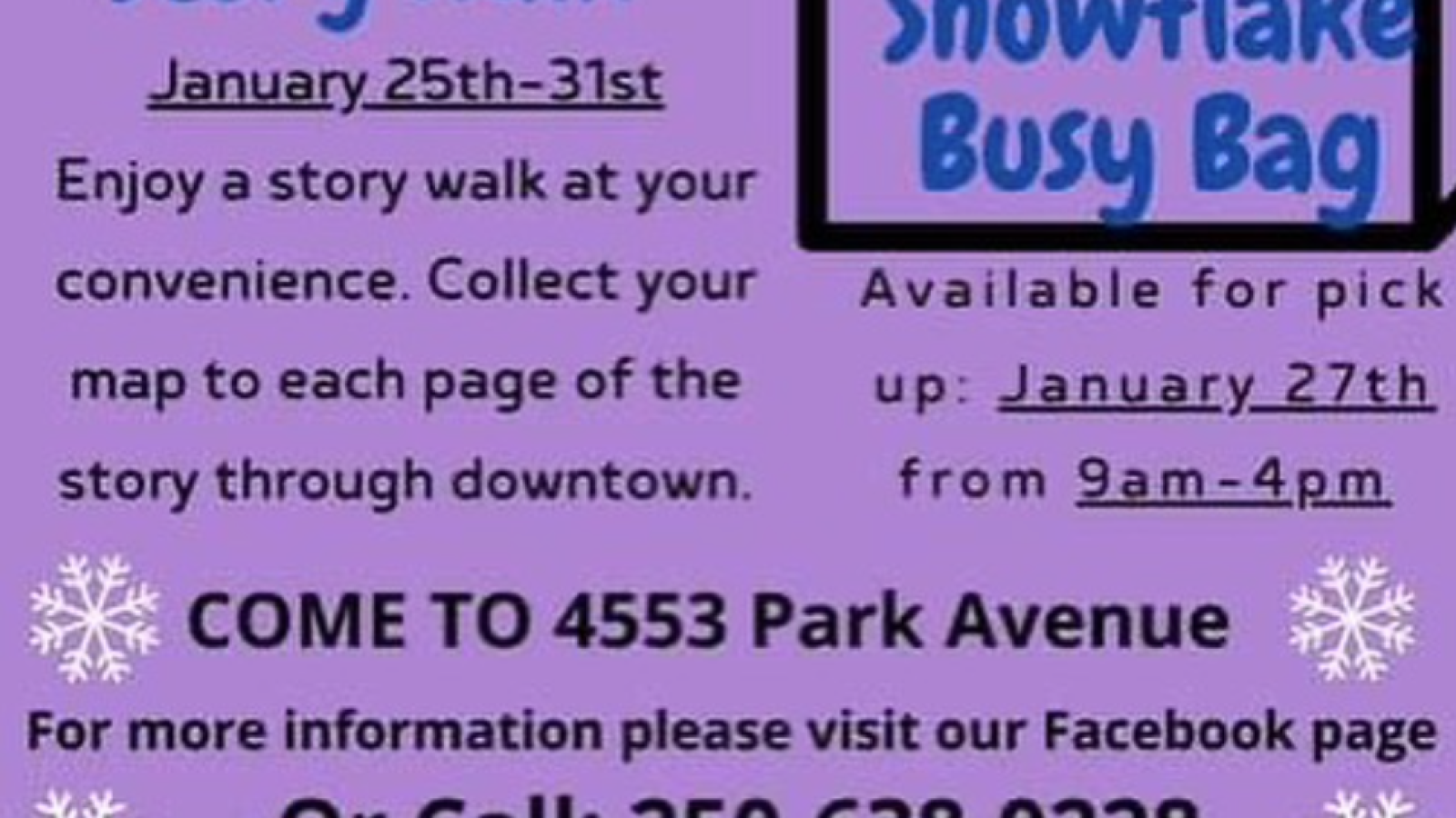 TWRCS Community Walk Poster