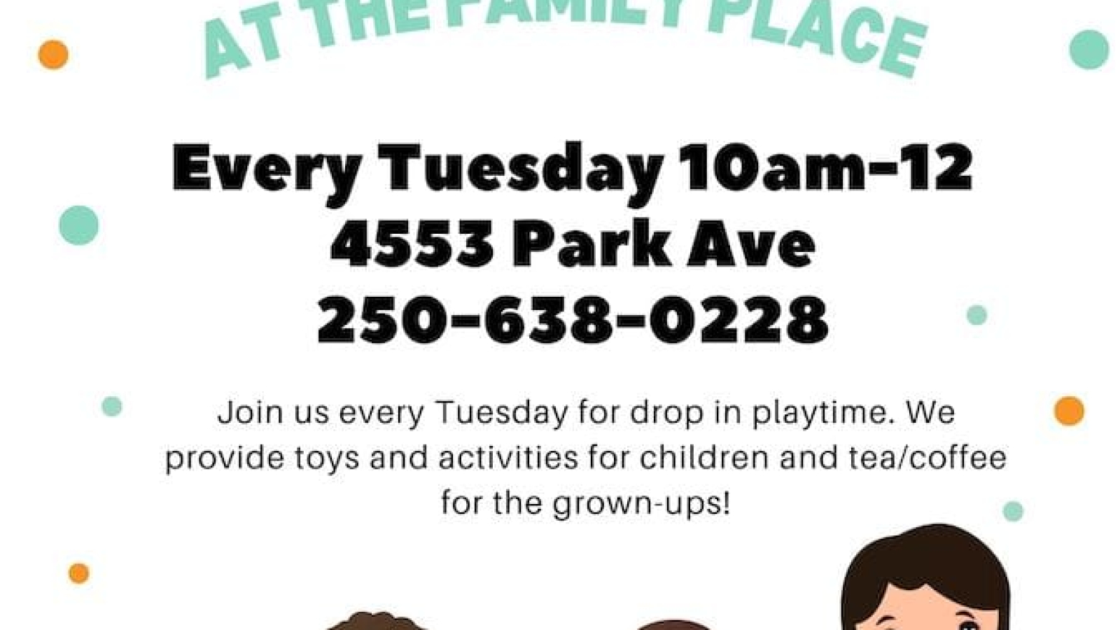 Child and Adult Drop-In Playtime