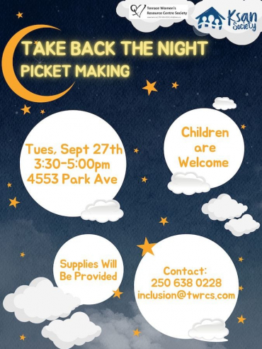 Take Back the Night - Picket Making