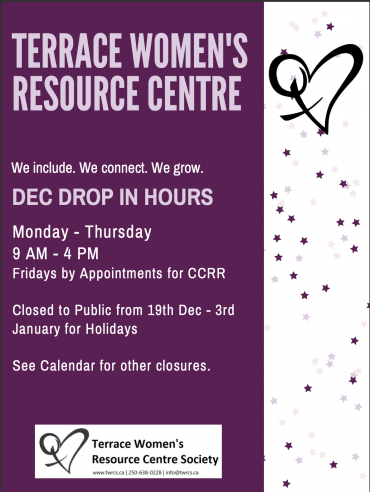 TWRCS-December_January Hours