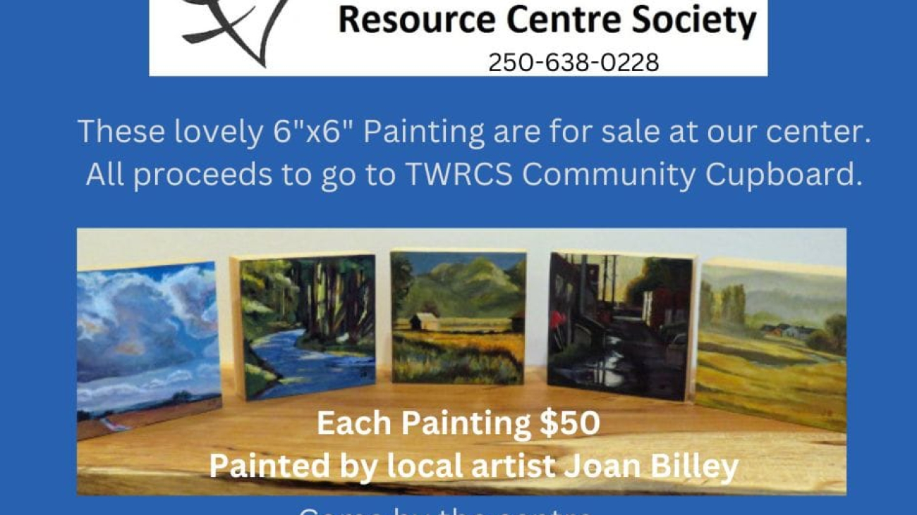 Support TWRCS and Buy A Painting From Local Artist Joan Billey