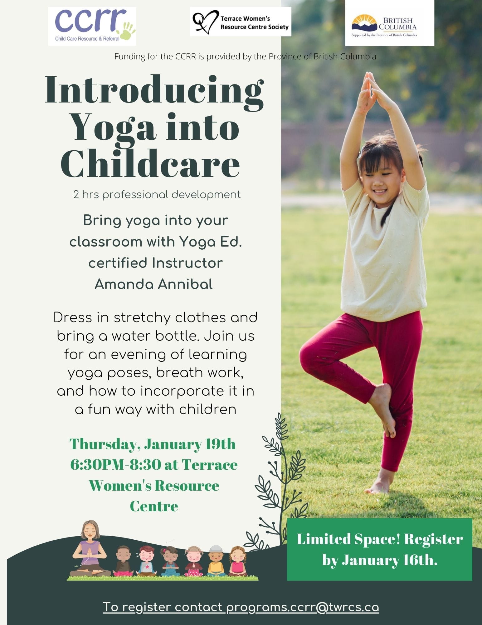 Yoga into Childcare Training