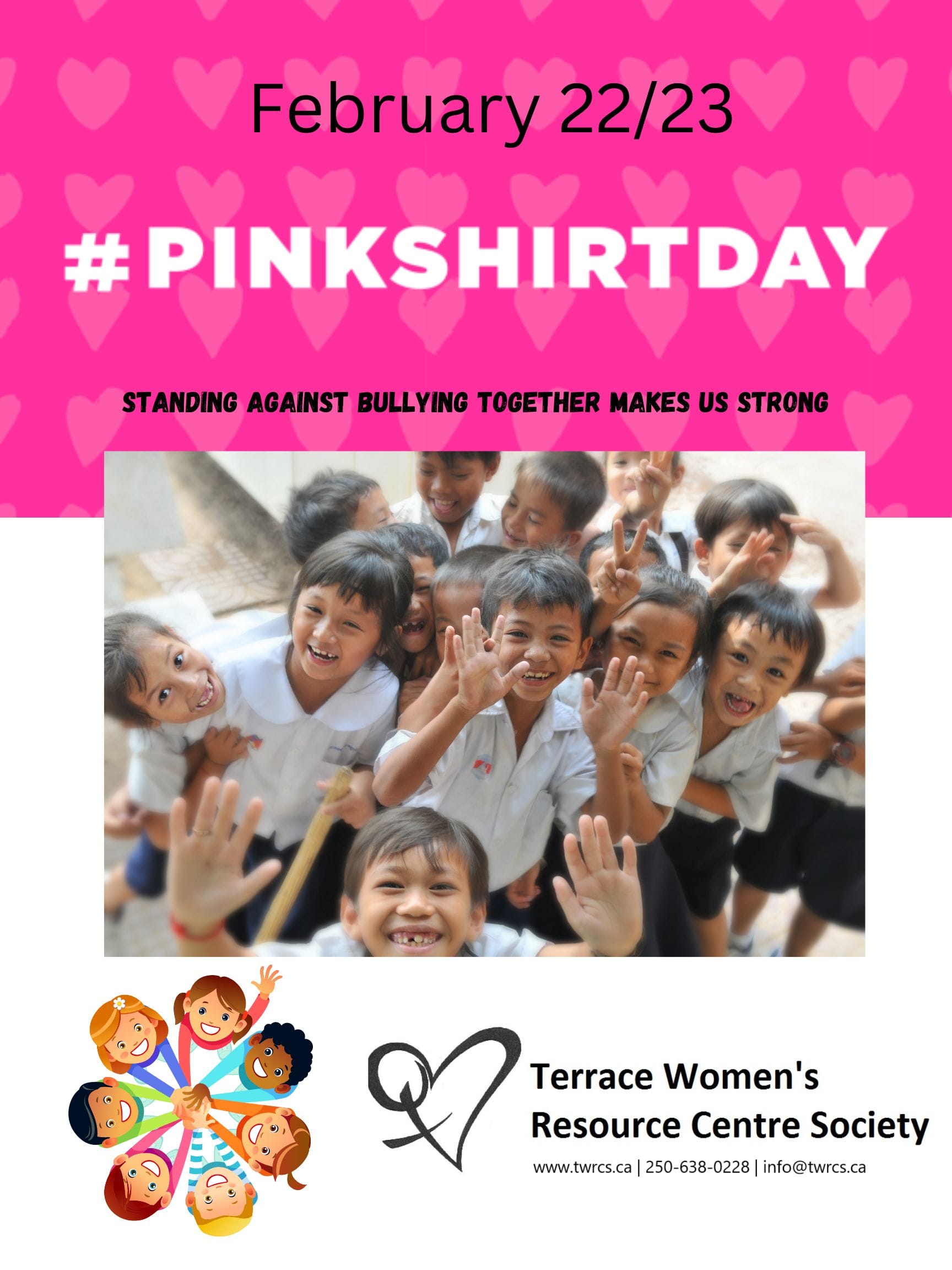 TWRCS Pink Shirt Day Febuary 22_23